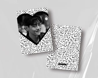 Speckled Photo Card Holder