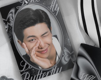 Butterfly Acrylic Photo Card Holder