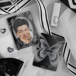 Butterfly Acrylic Photo Card Holder