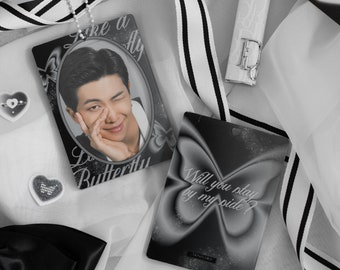 Butterfly Acrylic Photo Card Holder