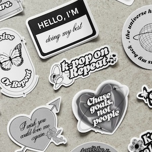 Waterdichte K-Pop On Repeat-sticker