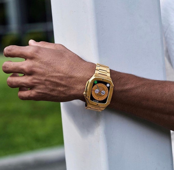Luxury Gold Plated Apple Watch Metal 