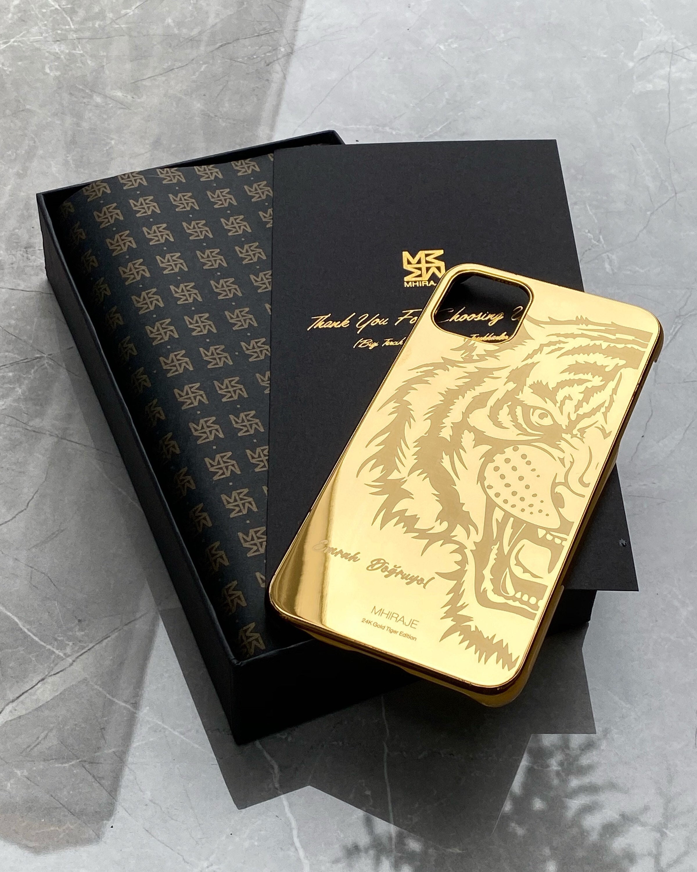 Gold Plated Iphone 13 Pro 13 Pro Max Cases Real Gold Etsy Singapore