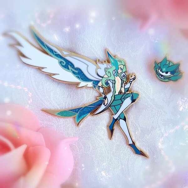 Redeemed Star Guardian Rakan Enamel Pin A-graded