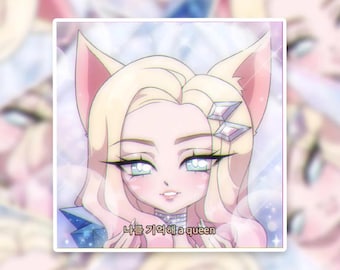 Ahri Kda Sticker