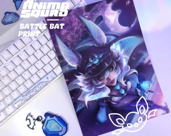 Anima Squad BattleBat Xayah Print
