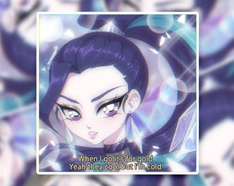 Kai'sa Kda Sticker