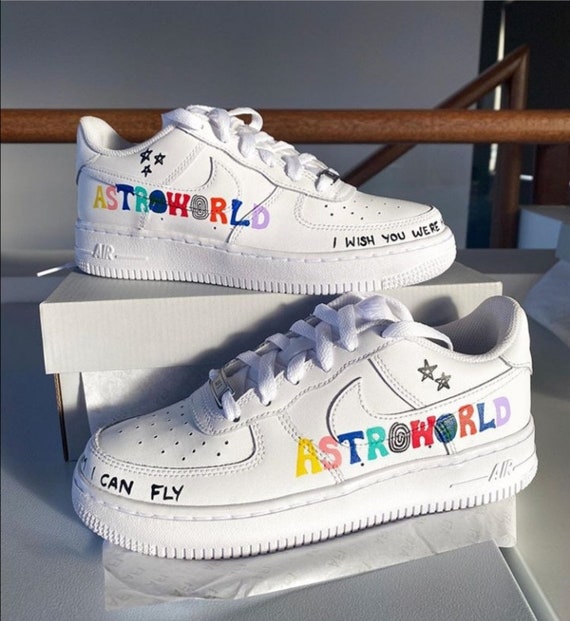 astroworld custom shoes