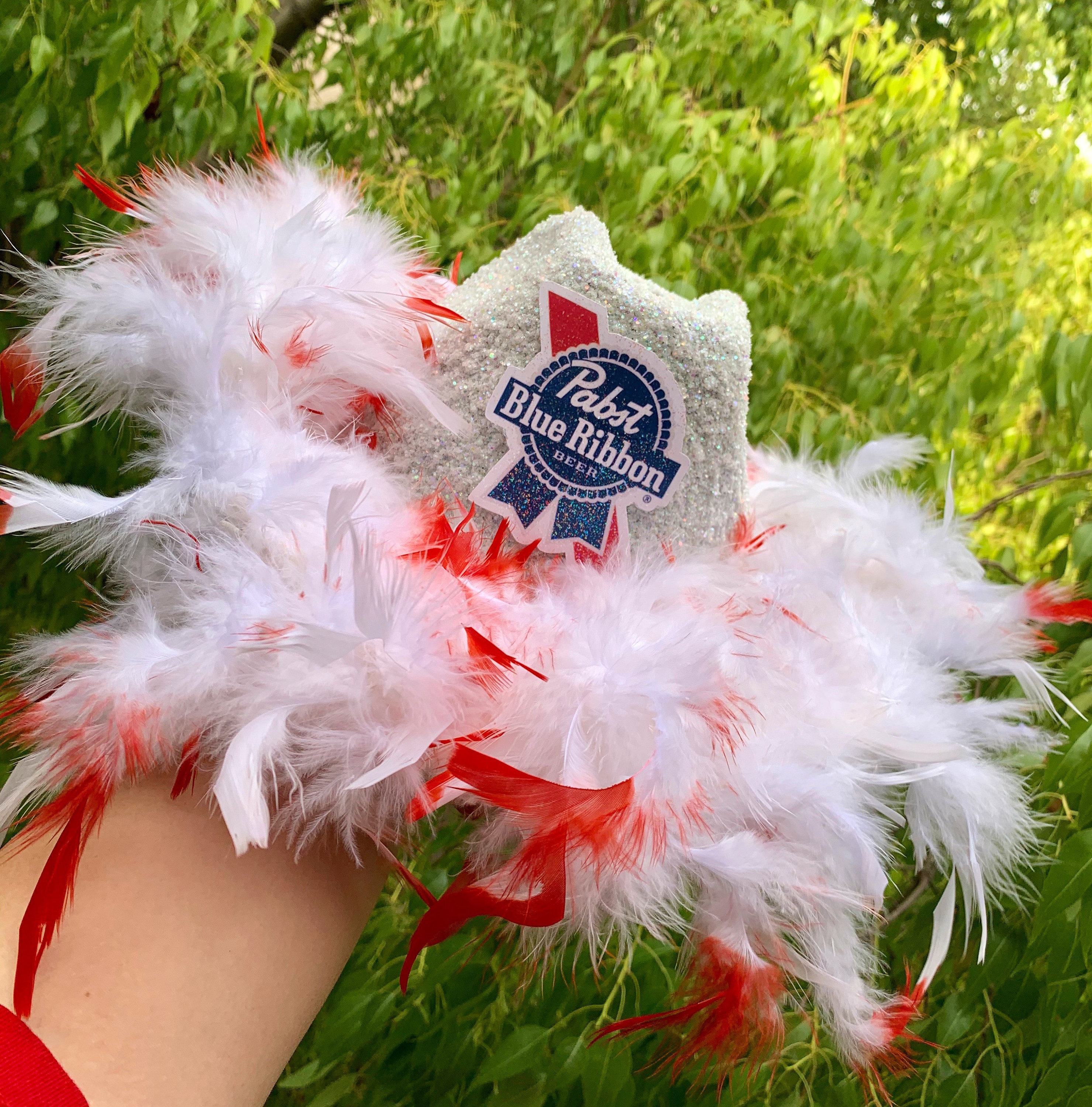 Pabst Blue Ribbon Cowgirl Hat!