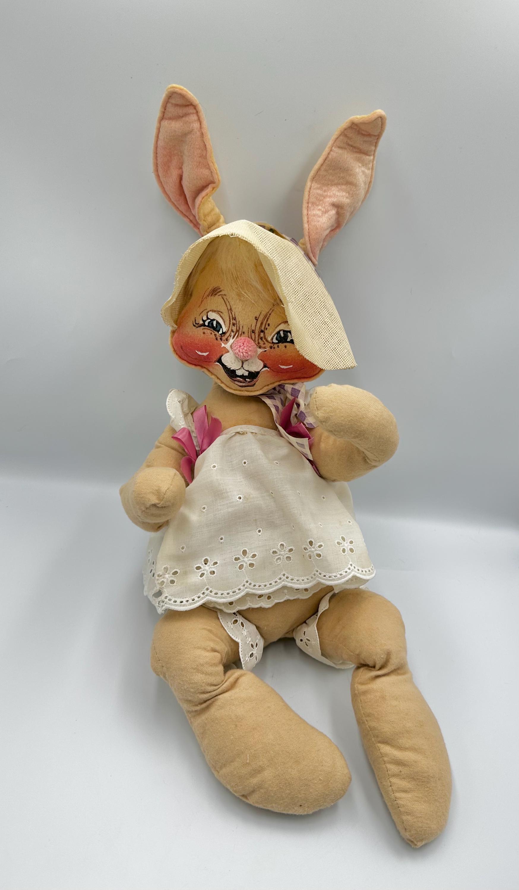 ぬいぐるみ うさぎ イースターエッグ　ヴィンテージ　アナリードール Large annalee bunny doll - Etsy 日本