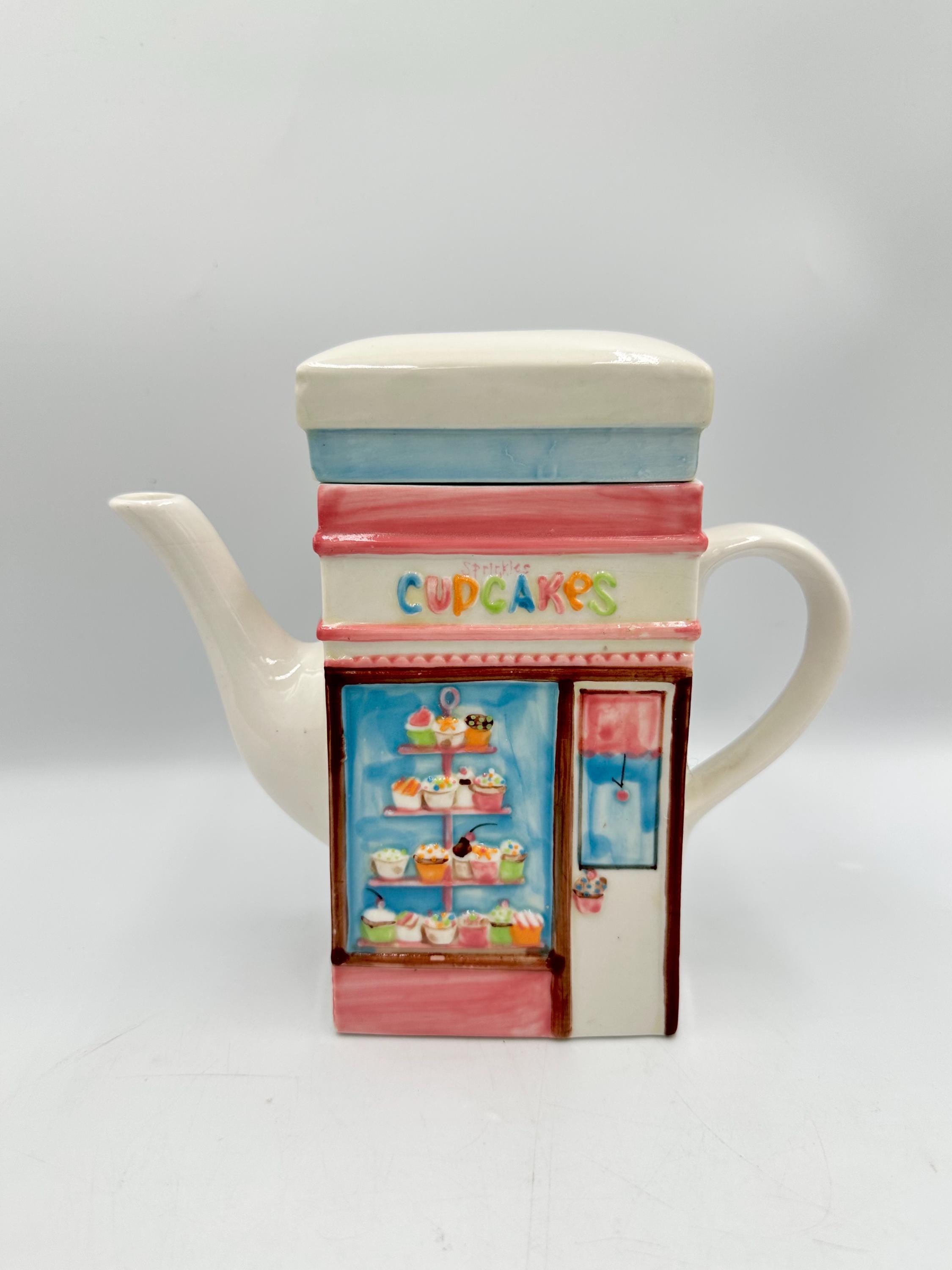 Large Ceramic Cupcake Cookie Jar - Etsy