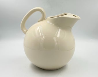 Vintage Franciscan Fiesta USA Ball Pitcher -  1970s Rare Crossover Ceramic Water Jug