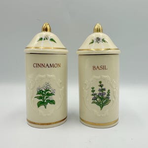Lenox Spice Garden Herb Jar - Etsy
