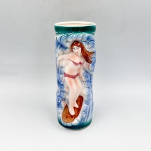 Tiki Mug Surfer Girl - Etsy