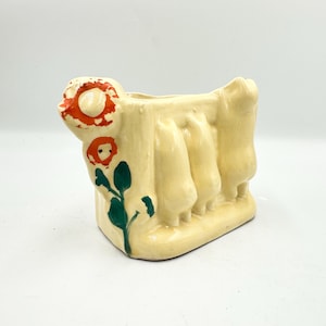 Jardinière « Trois petits cochons » Shawnee Pottery vintage des années 40