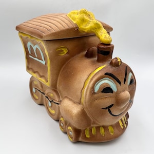 Train Cookie Jar - Etsy