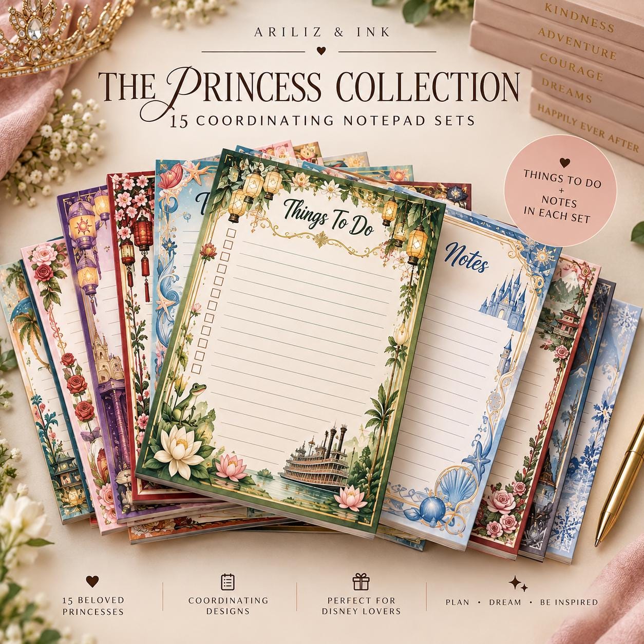 Princess Tiana Notebook - Etsy