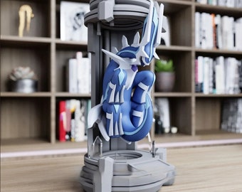 Dialga, Palkia, Giratina in Laboratory Containment Capsule *UNPAINTED*