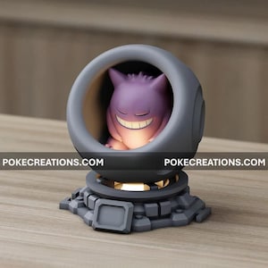Ghastly, Haunter, Gengar in Healing Pod