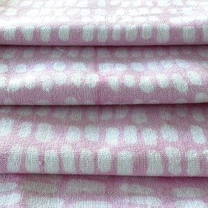 Hand Block Print Cotton Napkins - Pink Indian Dinner Napkins, Set of 4 bild 3