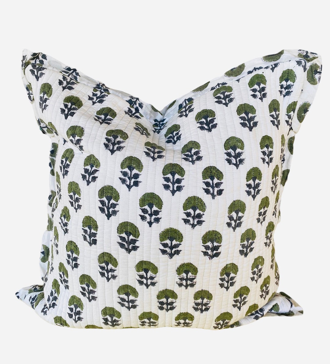 Hand Block Print Pillow Cover Indian Block Print Cotton Pillow Case
