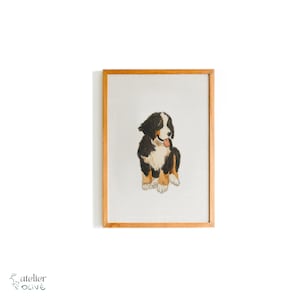 Hand Painted Original Pet Watercolor Portrait, Pet Memorial Gift, Pet painting, Custom dog or cat painting