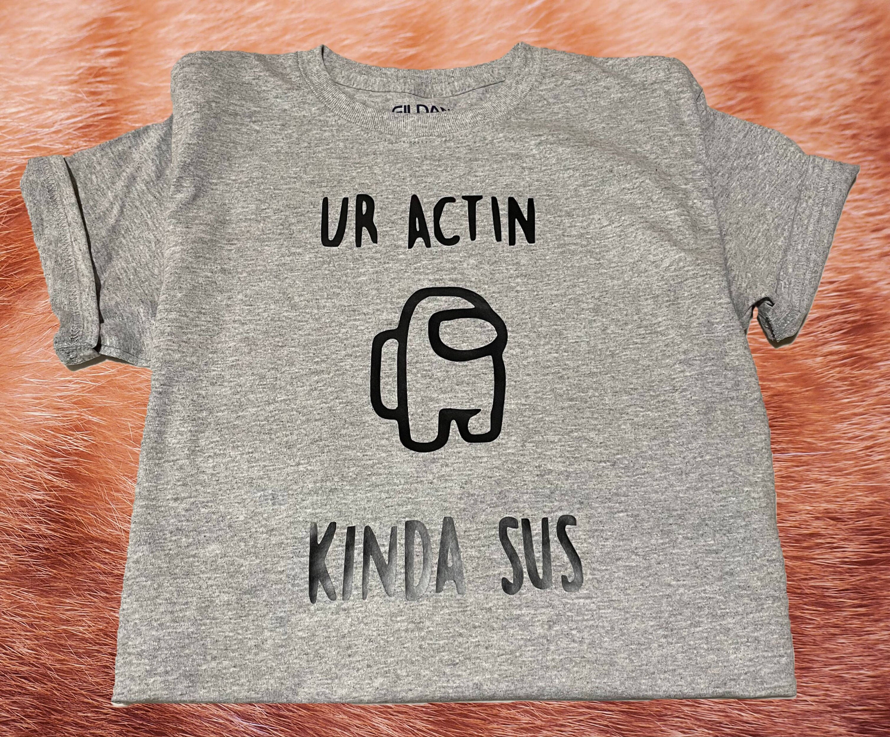 Amount Us Among Us T Shirt Kid Clothing Gifts Novelty Among Us Youth Unisex T Shirt