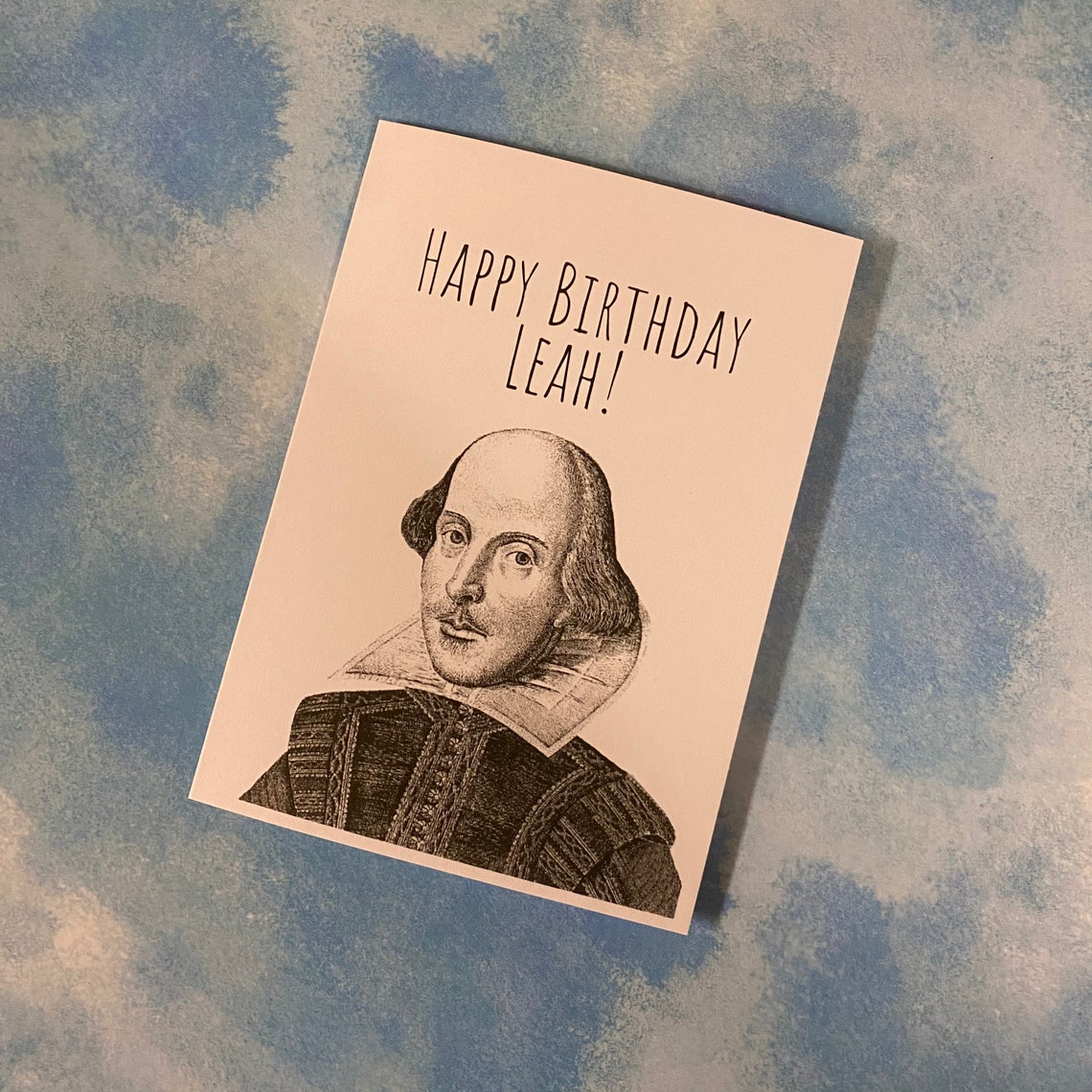 Shakespeare Birthday Card | Etsy