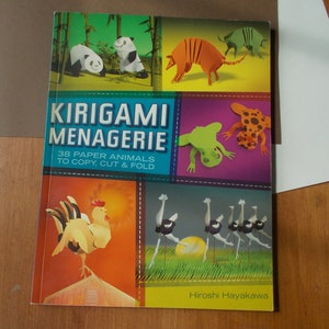 Colección de fieras de Kirigami, 38 animales de papel para copiar, cortar y doblar de Hiroshi Hayakawa, Guías, Procedimientos