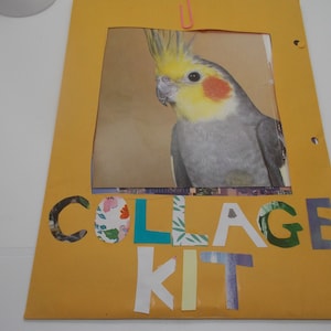 Kit de collage #4, más de 90 piezas, 30 páginas de libros, elementos de collage, texturas y patrones, palabras y frases, troqueles