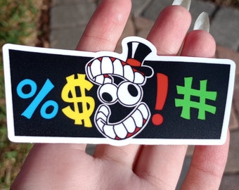 TADC Censor Bar Stickers