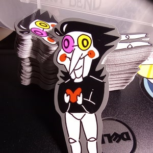 Spamton Red Heart sticker