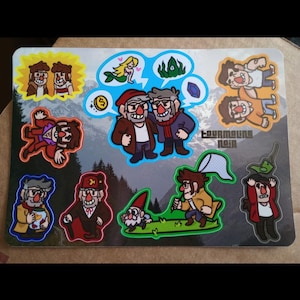 Stan Twins Stickerbogen