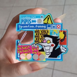 Open tab Spamton carabineer