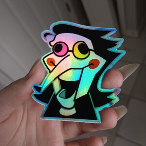 Spamton Key Spamton KEYGEN Holographic Sticker - Etsy