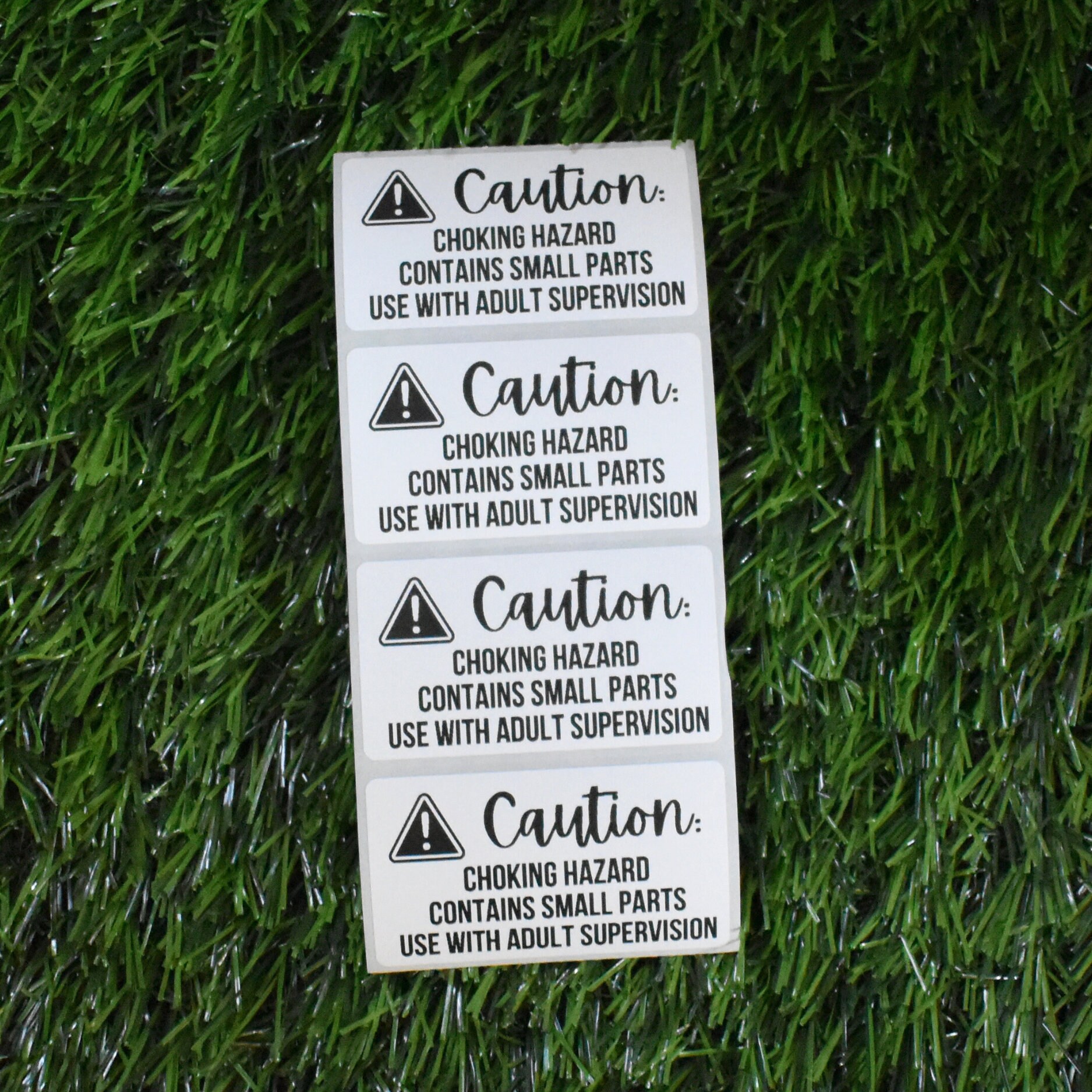 Caution Choking Hazard 2.25