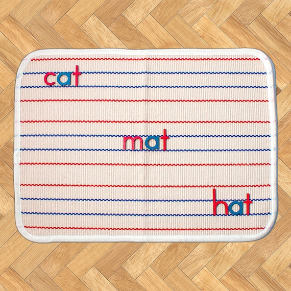 Medium Alphabet Learning Mat - Montessori Classroom Carpet for Toddlers and Kids - Educational Floor Rug