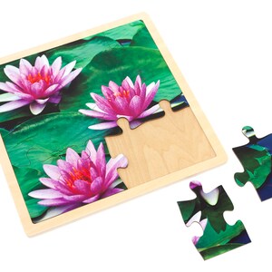 Water Lily - Jigsaw Puzzle | Montessori Material | Jigsaw Puzzle | Problem Solving Skills