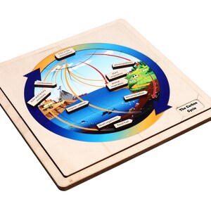 The Carbon Cycle Puzzle | Montessori Materials | Homeschool Materials ...