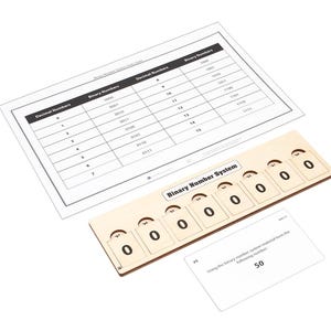 Binary Number System Complete Set | Montessori Math | Montessori ...