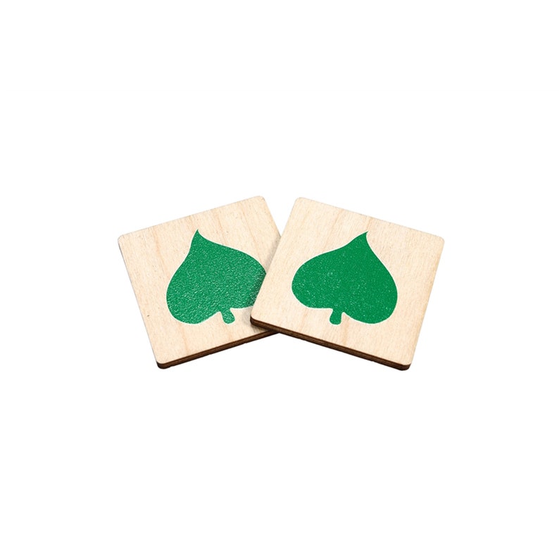 Wooden Leaf Memory Game | Memory Game Printable | Matching Cards | Cards Matching Game ...