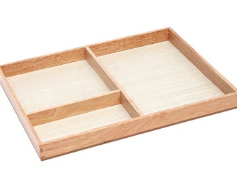 Child Cards Display Tray with Flashcard Holder Montessori Sand