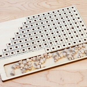 Napier&#39;s Local Arithmetic Board: Montessori Math Materials for Homeschool Learning & Education