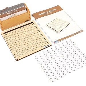 Napier&#39;s Bones Complete Set: Montessori Math Materials