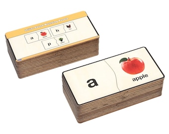 Initial Sound Matching Tiles | Montessori Materials | Montessori Language | Early Development