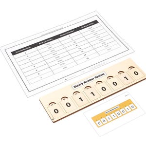 Binary Number System Complete Set | Montessori Math | Montessori ...
