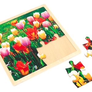 Tulip - Jigsaw Puzzle | Montessori Material | Jigsaw Puzzle | Problem Solving Skills