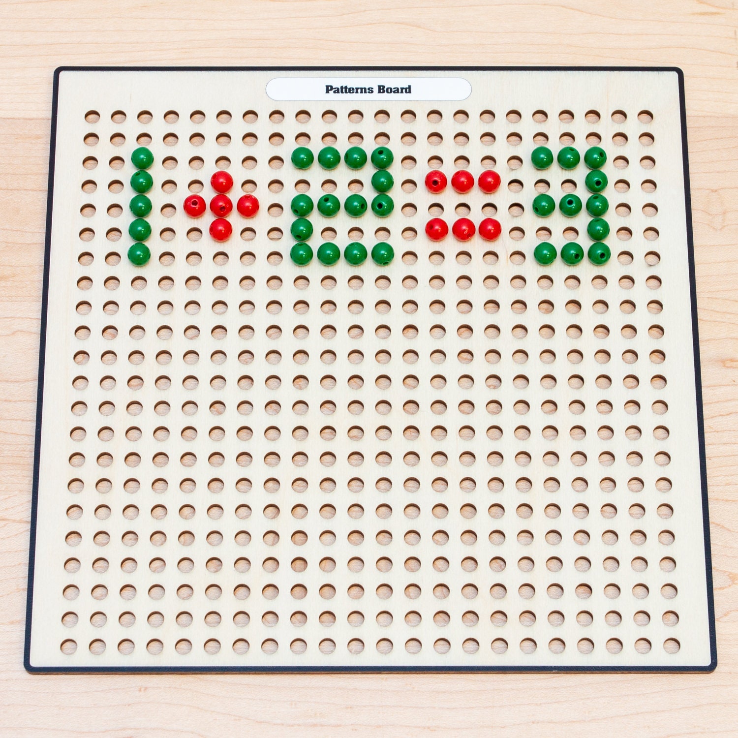 Patterns Board | Montessori Math Materials | Montessori Wooden ...
