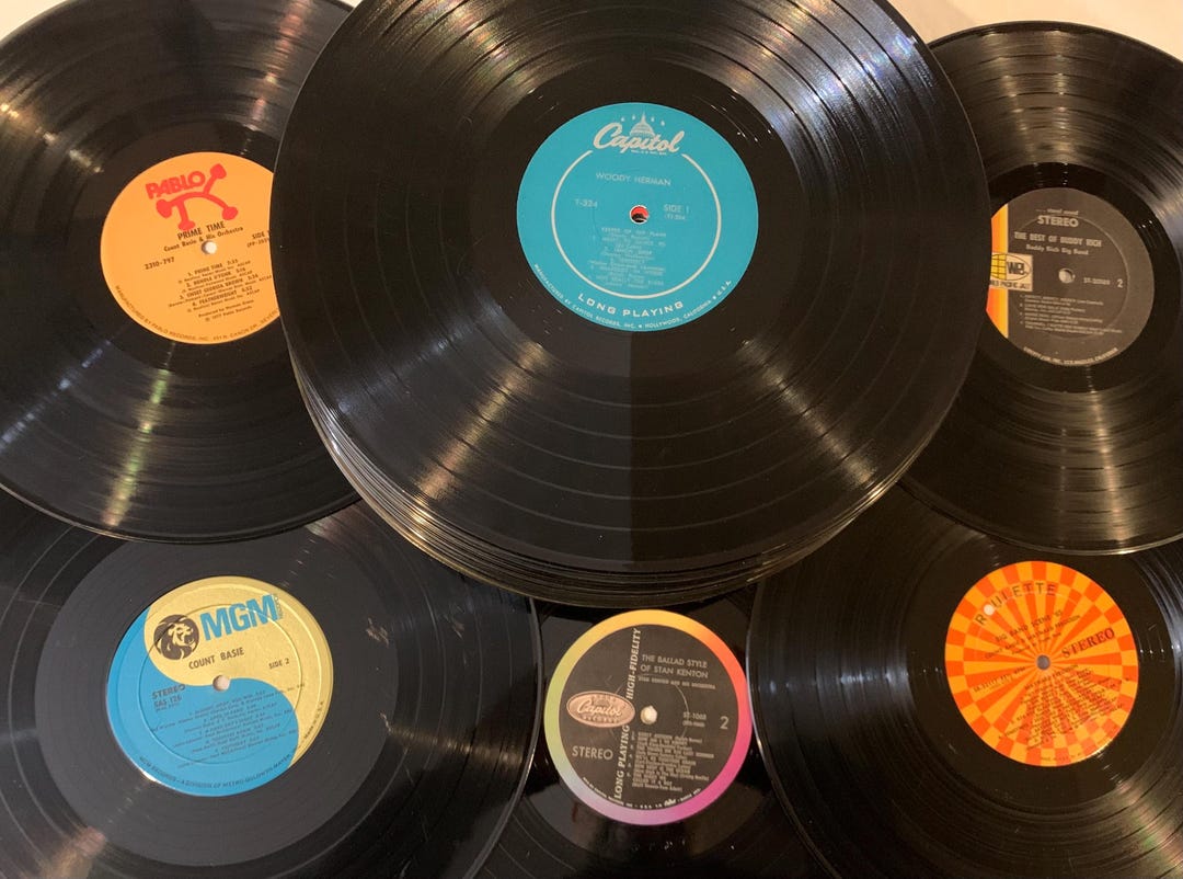 Bulk Lot of 60 Used Vinyl Records 1960’s -1970’s Big Band Jazz for ...