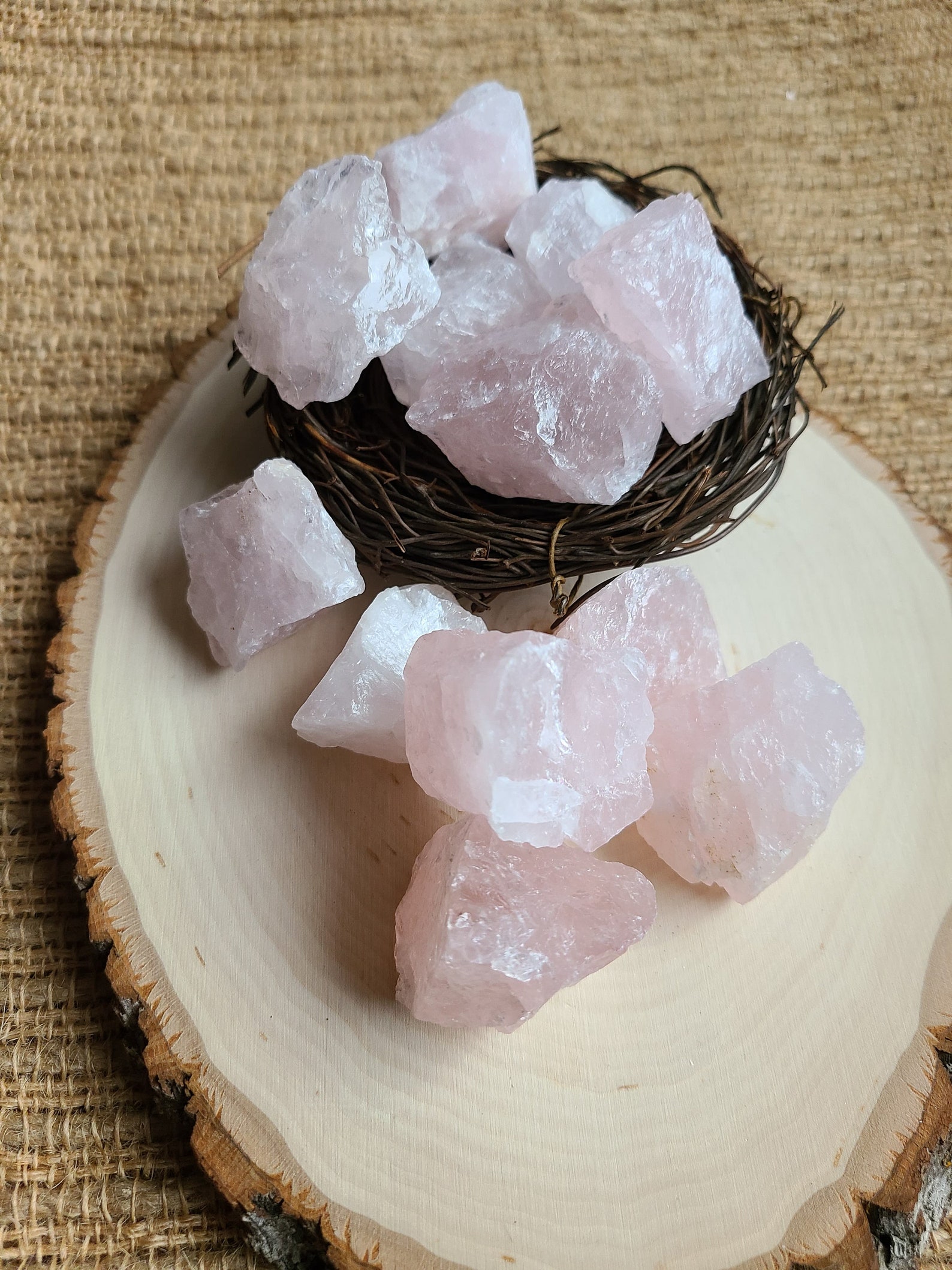 Calcite rose rugueux calcite rose cristal rose de calcite Etsy